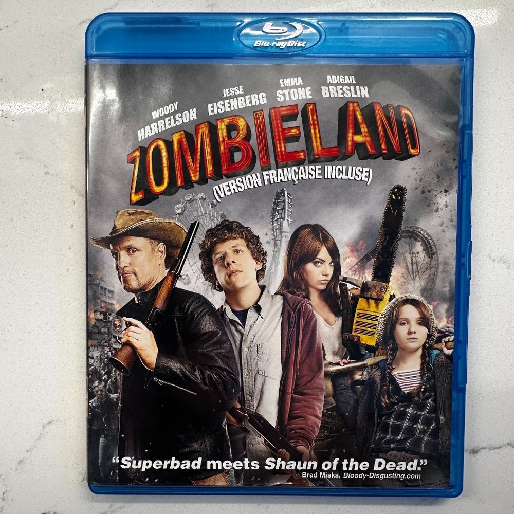 Zombieland on BluRay